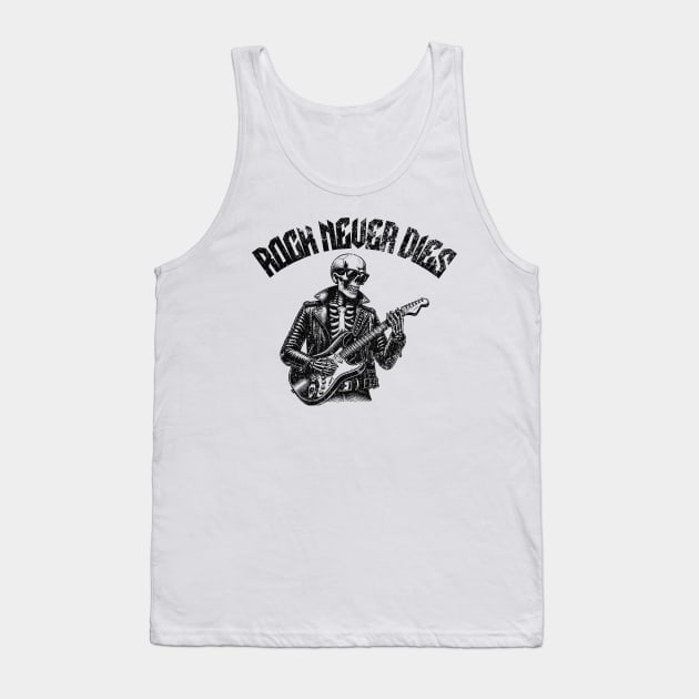 Rock never dies Tank Top by Maison de Kitsch